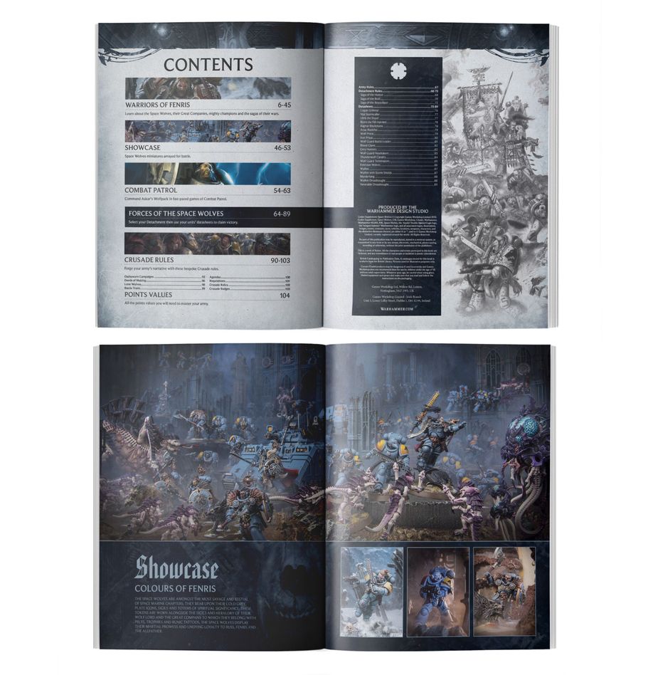 Space Wolves: Codex Supplement (Chinese) - 聖典補充版:太空野狼(簡中版)