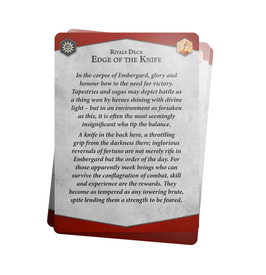 Warhammer Underworlds: Edge of the Knife Rivals Deck (English) - 戰鎚冥土世界對抗牌組:刀鋒邊緣(英文版)