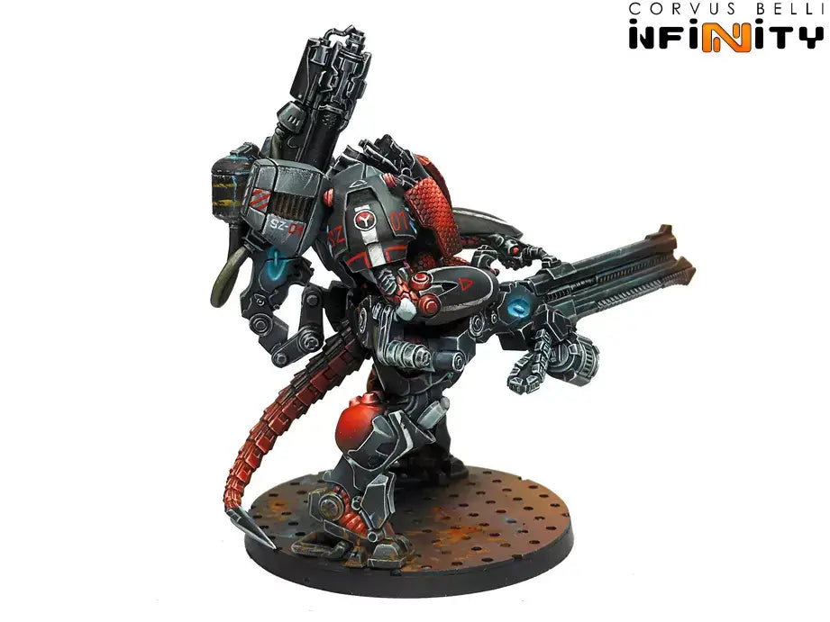 Infinity - Nomads Szalamandra Squadron TAG Pack - 諾曼 火蜥蜴 戰術機甲包