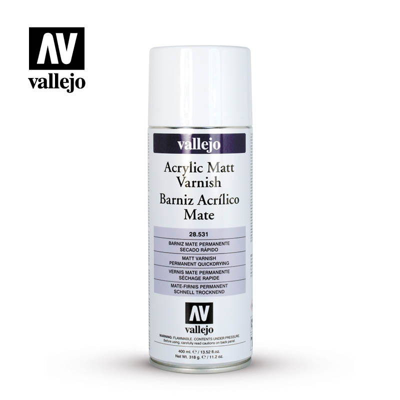 噴罐 Hobby Spray Paint - 28531 - 保護漆 Varnish - 消光保護漆 Matt Varnish