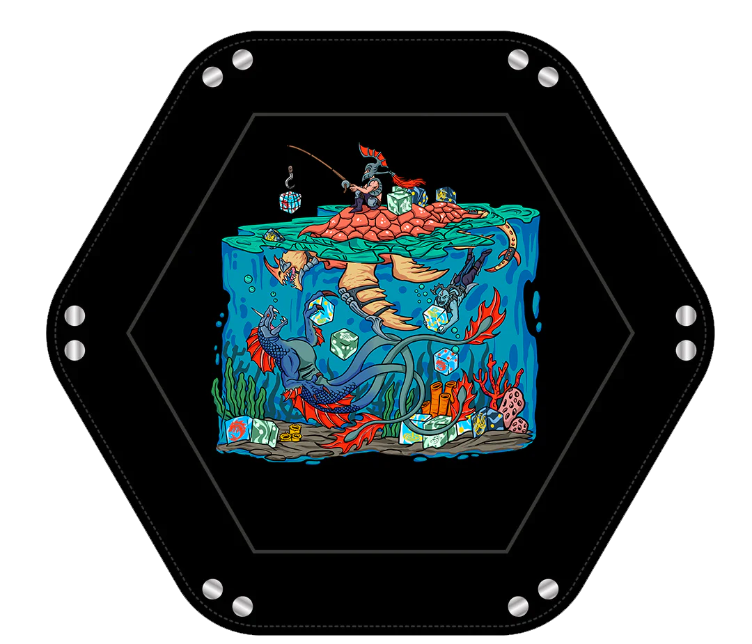 PRE-ORDER: Premium Dice Trays - Sea Elves