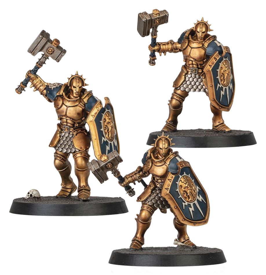 Age of Sigmar: Stormcast + Paint Set - 戰鎚西格瑪時代:雷鑄神兵顏料套裝