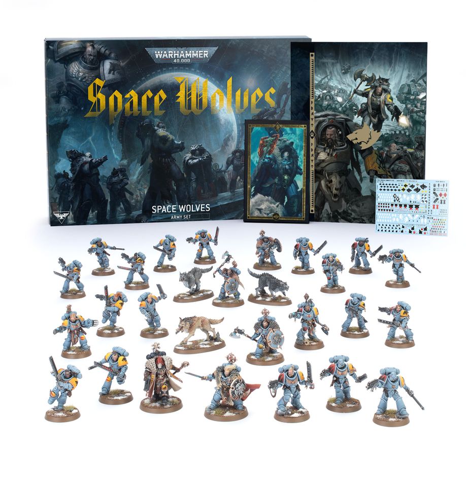 Space Wolves: Army Set (Chinese) - 太空野狼軍隊套裝 (簡中版)
