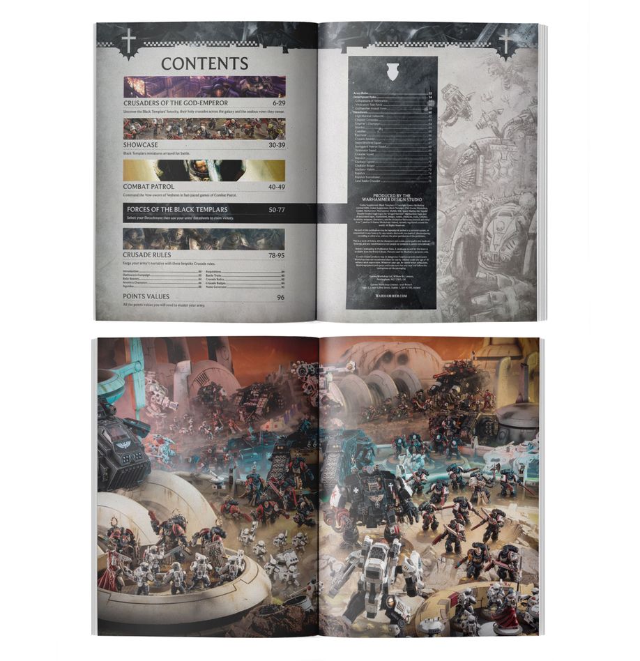 Black Templars: Codex Supplement (Chinese) - 聖典補充版:黑色聖堂(簡中版)