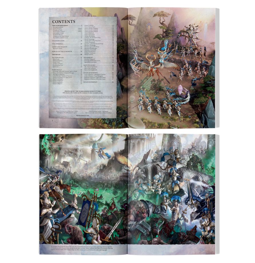 Lumineth Realm-lords: Battletome (English) - 戰鬥寶典:光域領主(英文版)