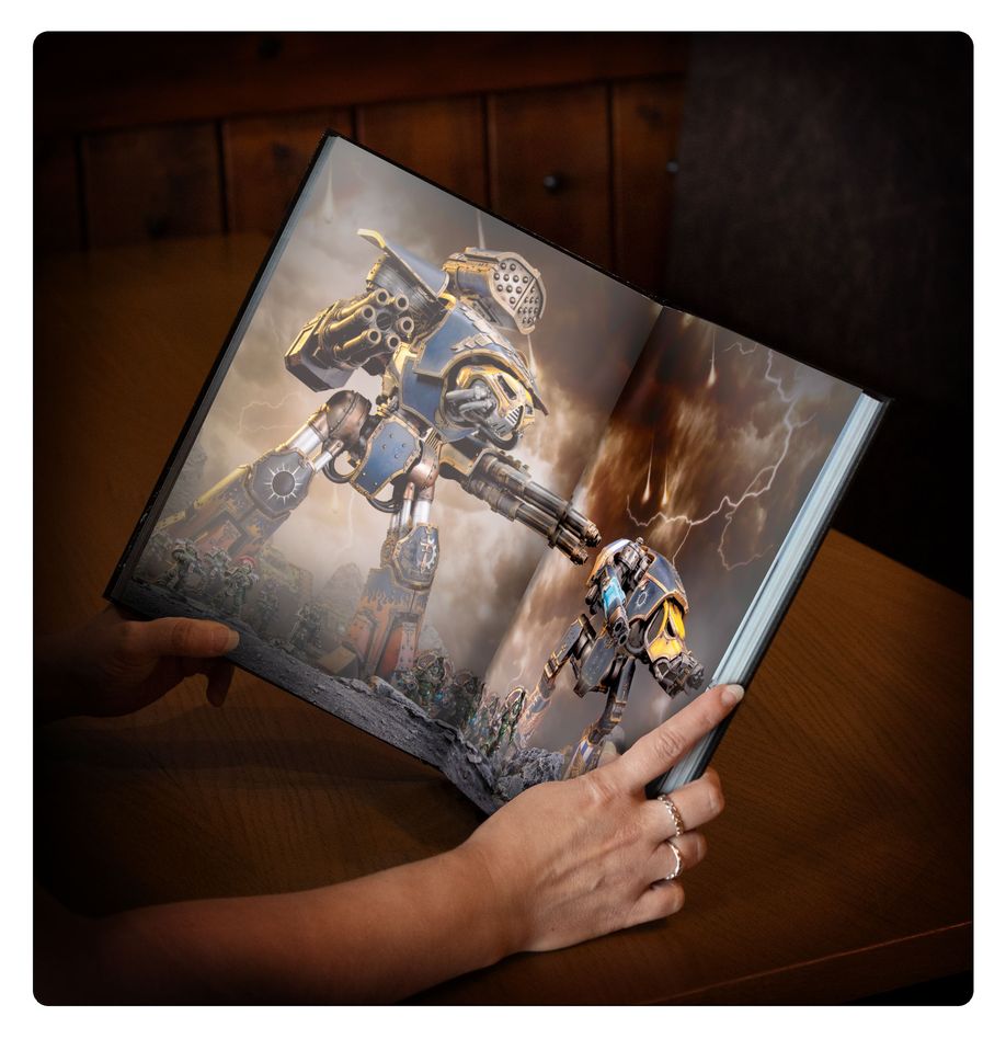 Liber Questoris: Knights and Titans Army Book (English) - 荷魯斯之亂:騎士與泰坦軍書(英文版)