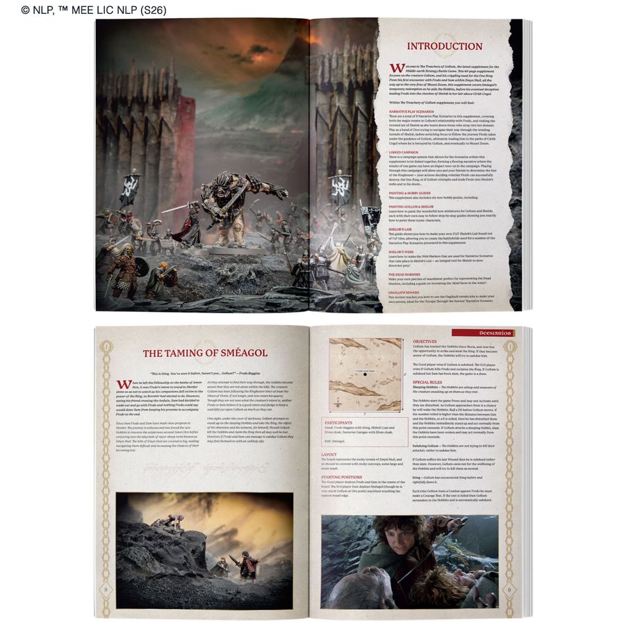 Middle-earth™ Strategy Battle Game Journal: The Treachery of Gollum™ - 中土世界策略遊戲日誌:咕嚕的背叛