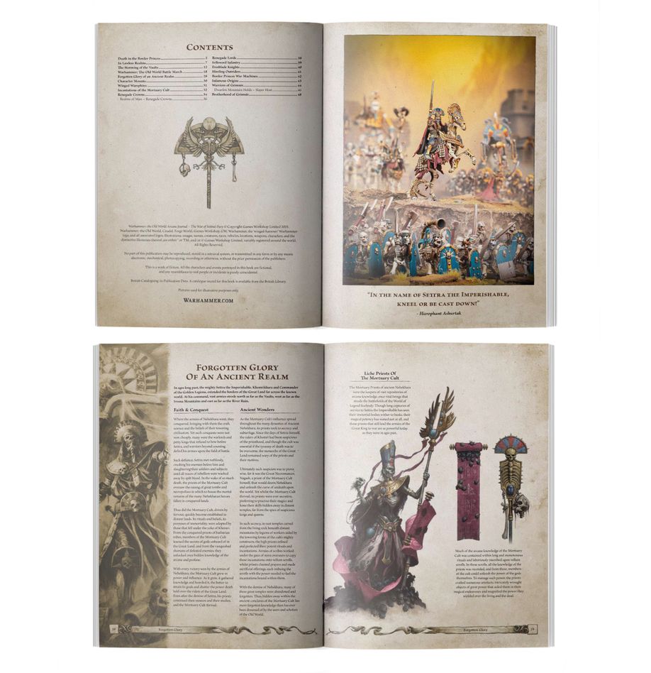 Arcane Journal: The War of Settra's Fury - 奧術日誌:塞特拉之怒戰爭(英文版)