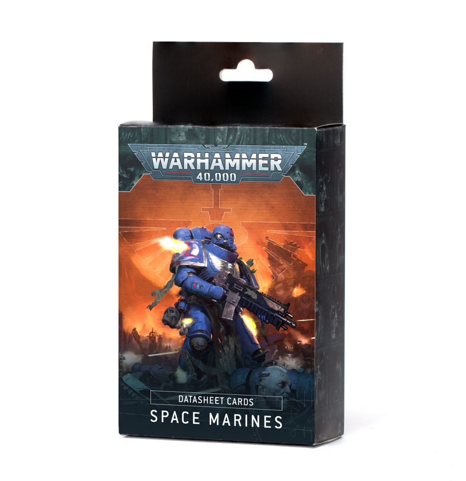Space Marines: Datasheet Cards (English) - 數據表卡:星際戰士(英文版)