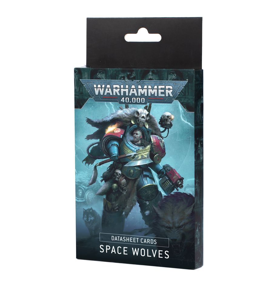 Space Wolves: Datasheet Cards (Chinese) - 數據卡:太空野狼(簡中版)