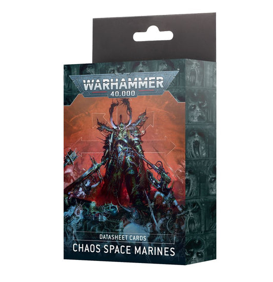 Chaos Space Marines: Datasheet Cards (Chinese) - 數據表:混沌星際戰士(簡中版)