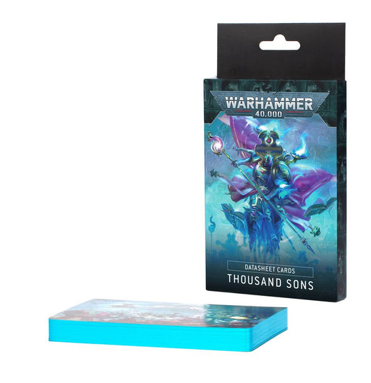 Thousand Sons: Datasheet Cards (English) - 數據卡:千子(英文版)