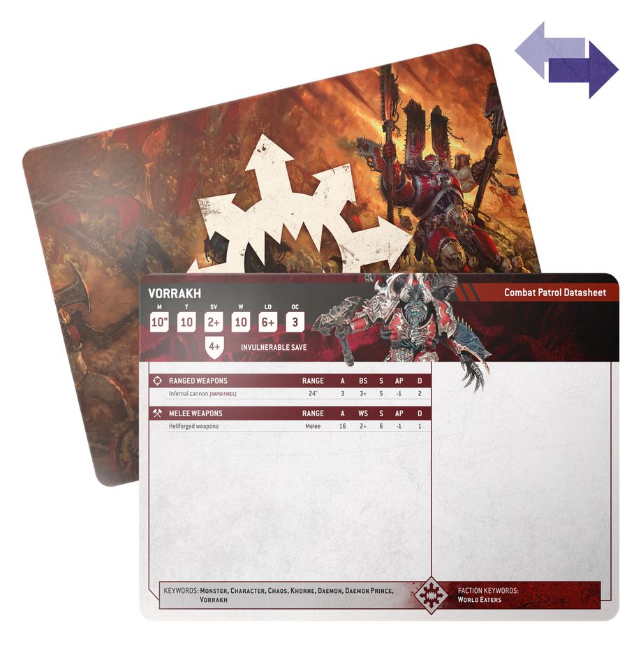 World Eaters: Datasheet Cards (Chinese) - 數據卡:吞世者(簡中版)