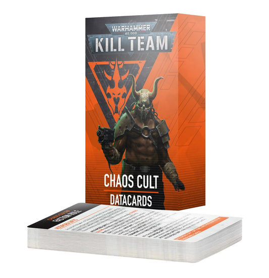 Kill Team: Chaos Cult Datacards (English) - 殺戮小隊數據卡:混沌教派(英文版)