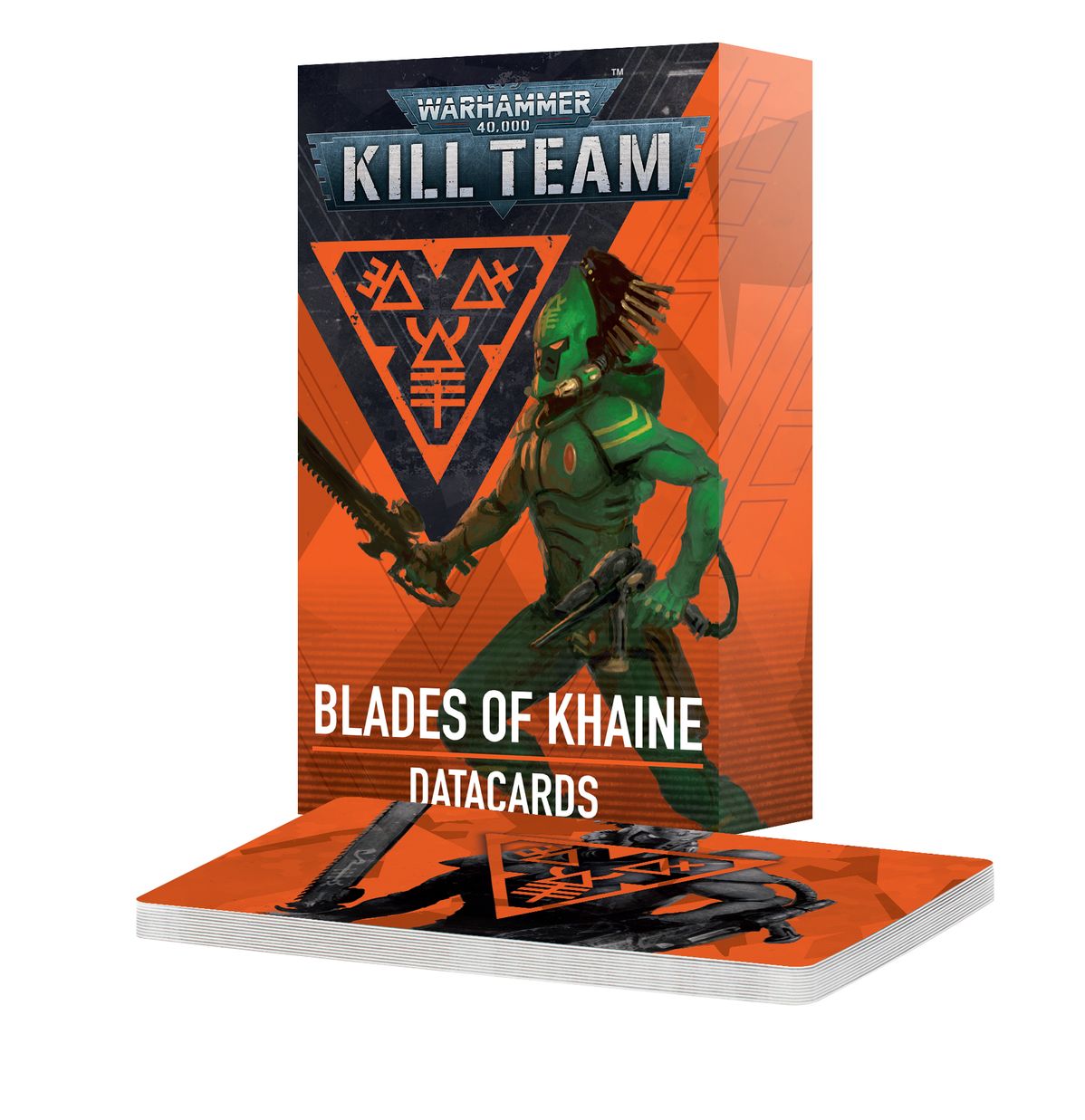 Kill Team: Blades of Khaine Datacards (English) - 殺戮小隊數據卡:凱恩之刃(英文版)