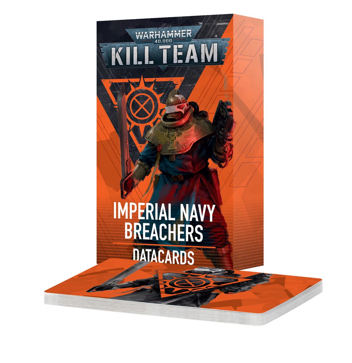Kill Team: Imperial Navy Breachers Datacards (English) - 殺戮小隊數據卡:帝國海軍跳幫者(英文版)