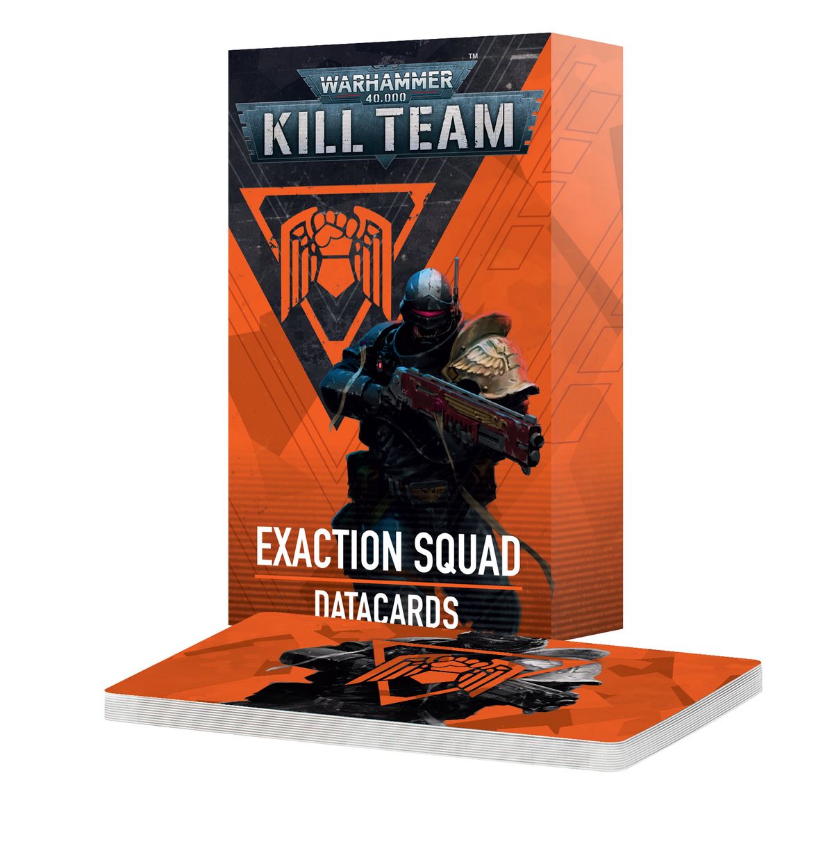 Kill Team: Exaction Squad Datacards (English) - 殺戮小隊數據卡:強徵小隊(英文版)