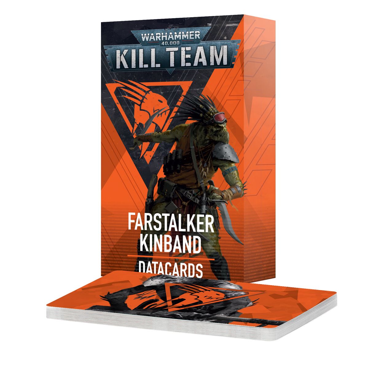Kill Team: Farstalker Kinband Datacards (Chinese) - 殺戮小隊數據卡:遠獵者族團(簡中版)