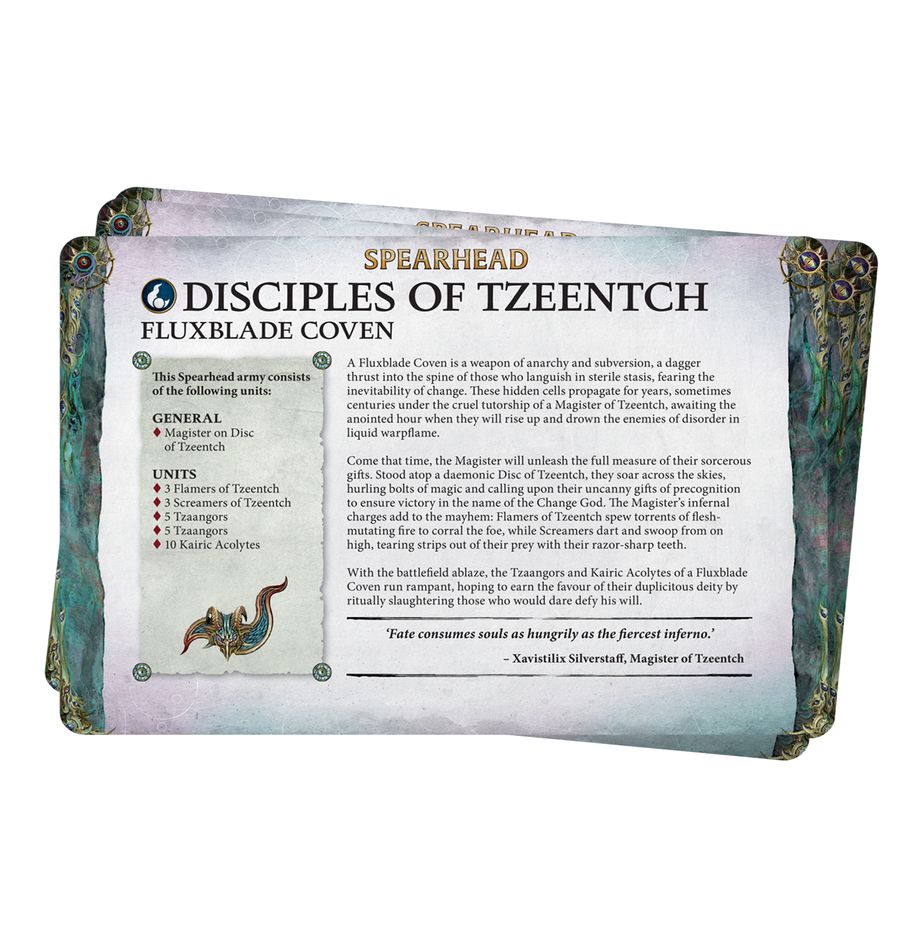 Faction Pack: Disciples of Tzeentch (English) - 陣營卡包:奸奇使徒(英文版)