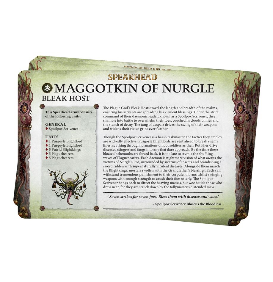 Faction Pack: Maggotkin of Nurgle (English) - 陣營卡包:納垢蛆裔(英文版)