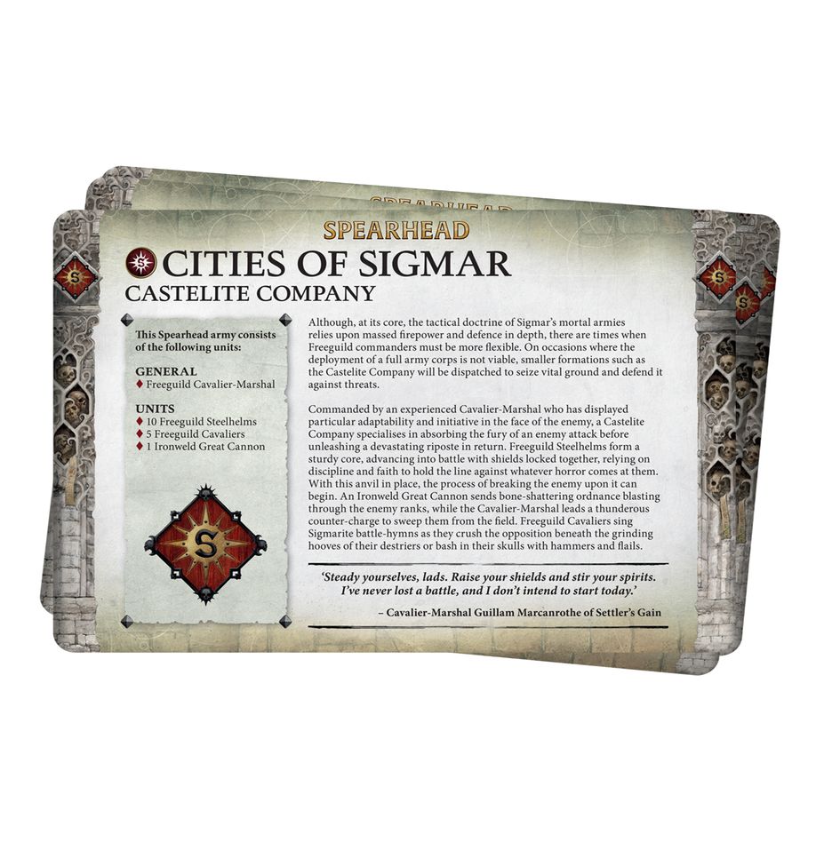 Faction Pack: Cities of Sigmar (English) - 陣營卡包:西格瑪之城(英文版)