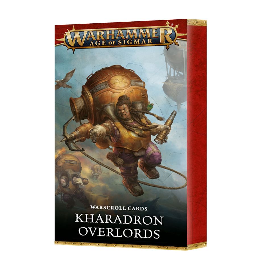 Kharadron Overlords: Warscroll Cards (English) - 卡拉頓空霸:戰爭卷軸卡片(英文版)