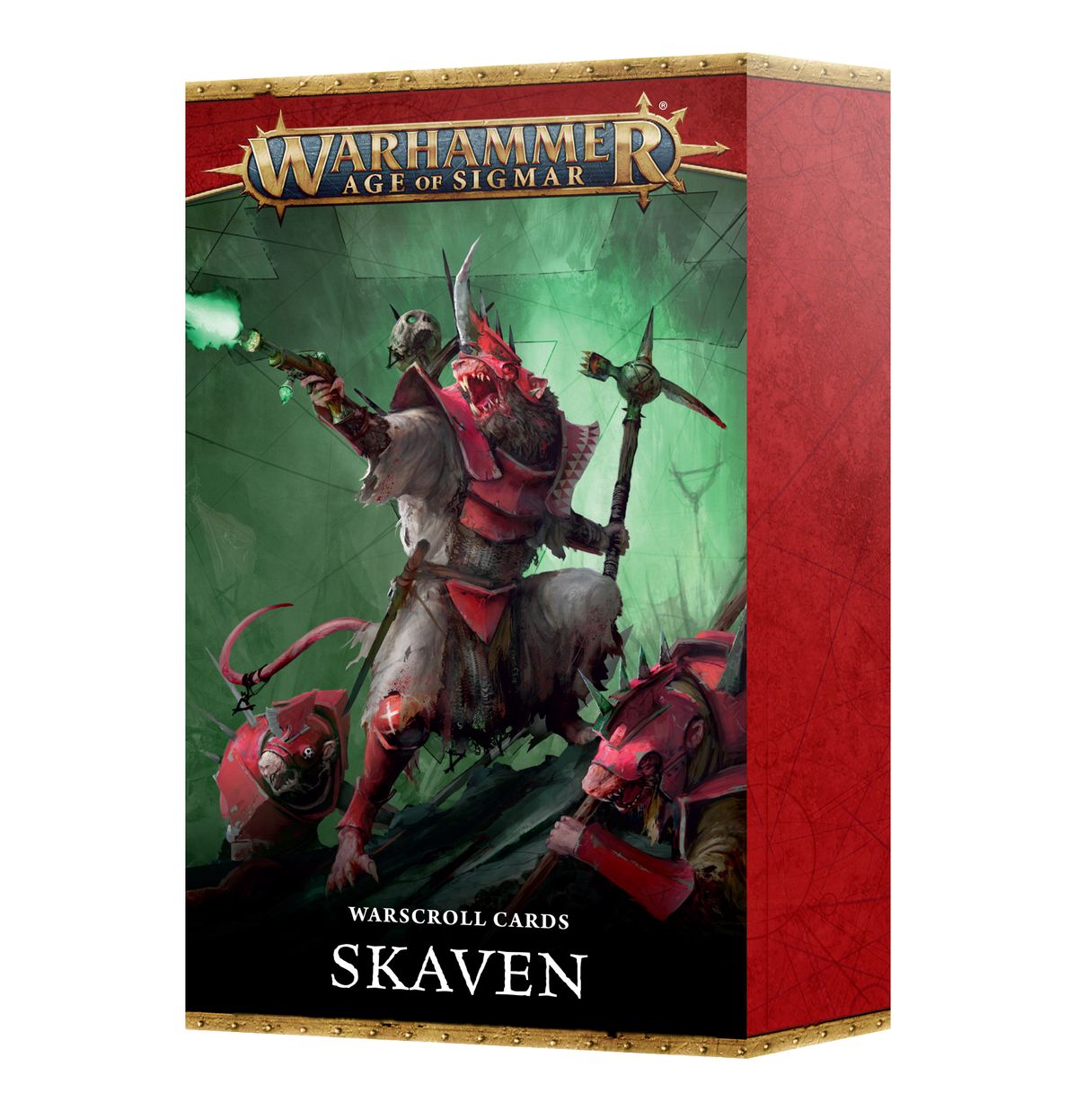 Skaven: Warscroll Cards (Chinese) - 戰爭卷軸卡組:斯卡文鼠人(簡中版)