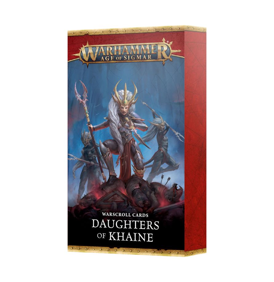 Daughters of Khaine: Warscroll Cards (Chinese) - 戰爭卷軸:凱恩之女(簡中版)