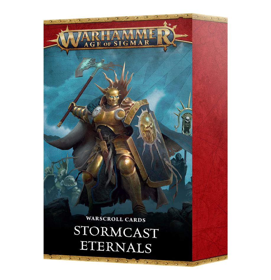 Stormcast Eternals: Warscroll Cards (Chinese) - 戰爭卷軸卡片:雷鑄神兵(簡中版)