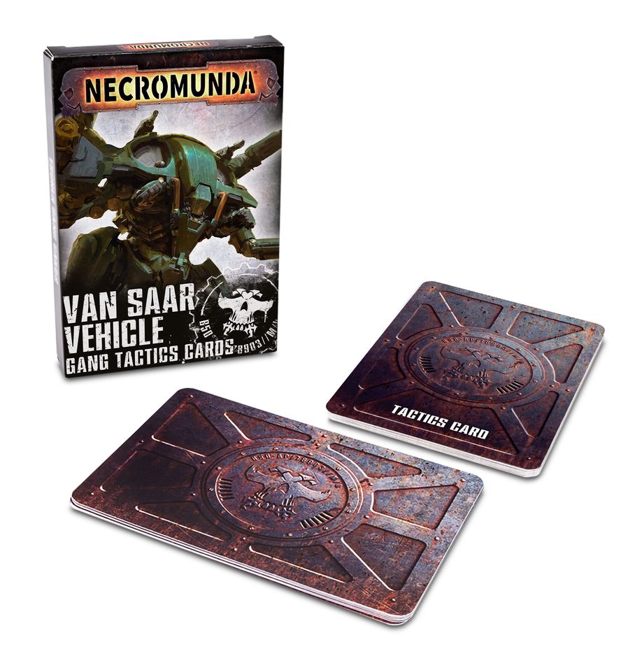 Necromunda: Van Saar Vehicle Cards - 凡薩爾幫派載具卡