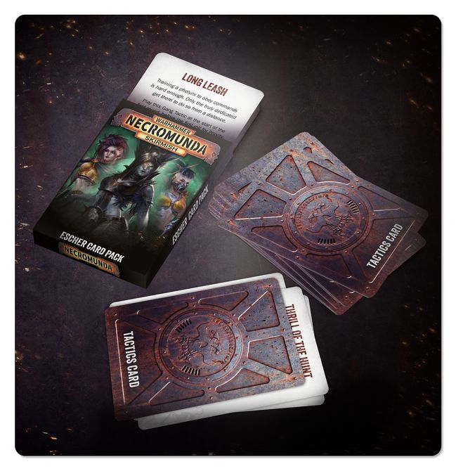 Necromunda: Escher Card Pack - 涅克羅蒙達:埃舍爾家族卡組