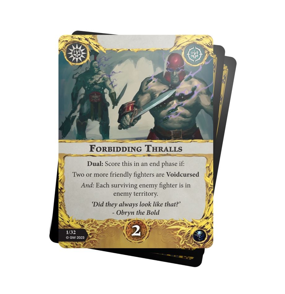 Warhammer Underworlds: Voidcursed Thralls (English) - 戰鎚冥土世界:虛咒奴僕卡包(英文版)