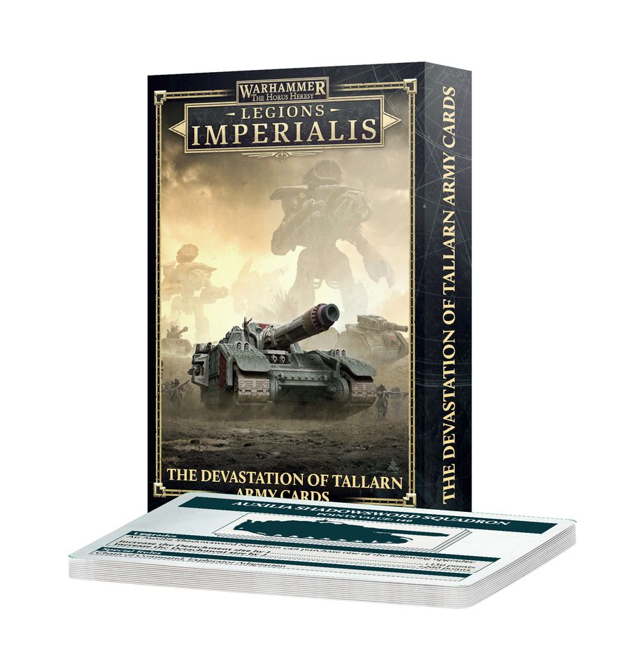 Legions Imperialis: The Devastation of Tallarn Army Cards - 帝國軍團:塔蘭毀滅軍隊卡組