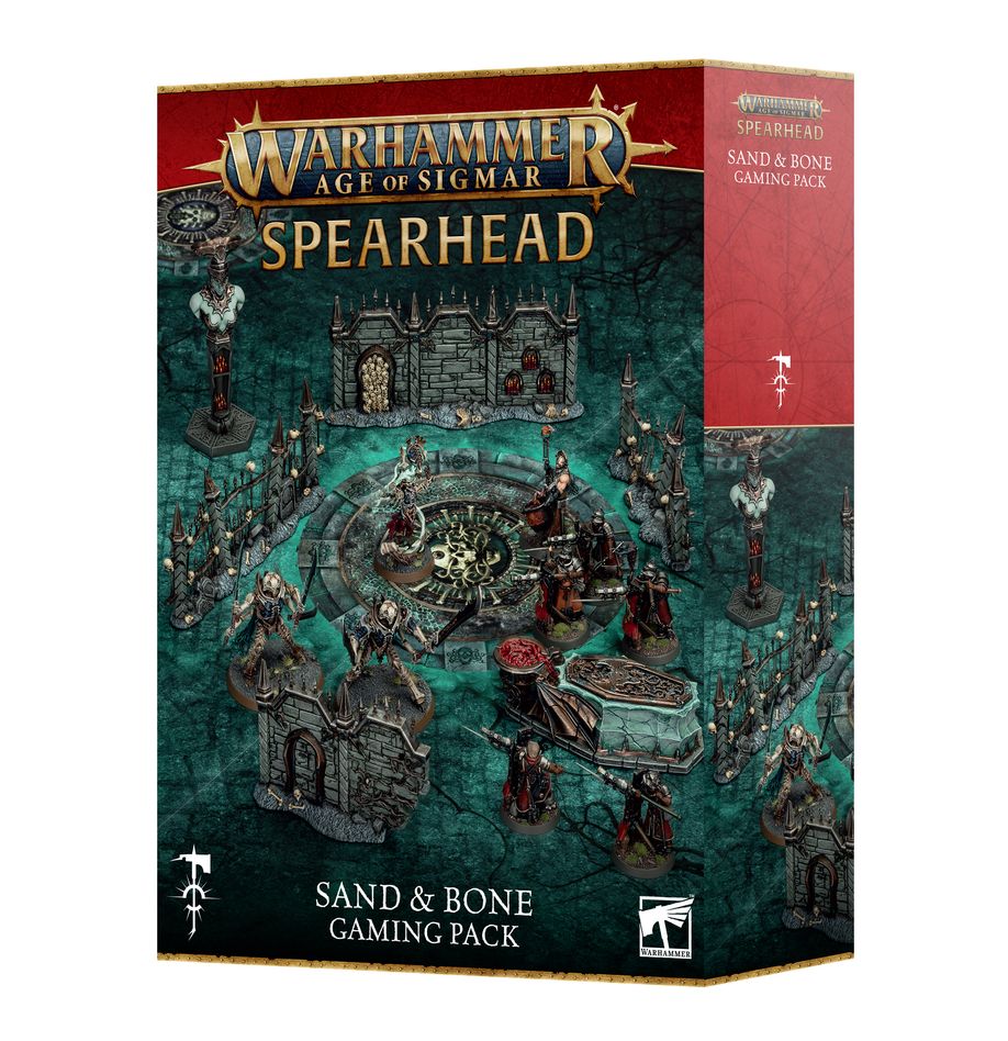 Spearhead: Sand & Bone Gaming Pack (Chinese) - 戰鎚西格瑪時代:幽沙與枯骨遊戲包(簡中版)