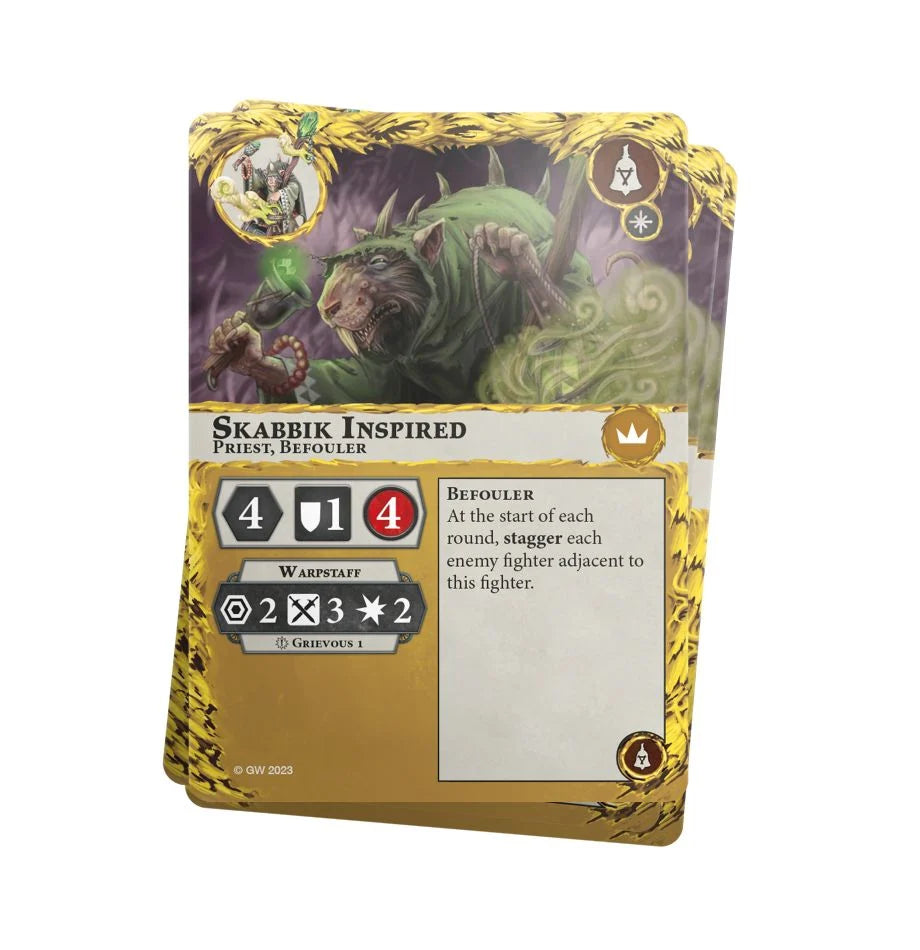 Warhammer Underworlds: Skabbiks Plaguepack (English) - 戰鎚冥土世界:史加比克的瘟疫鼠群(英文版)