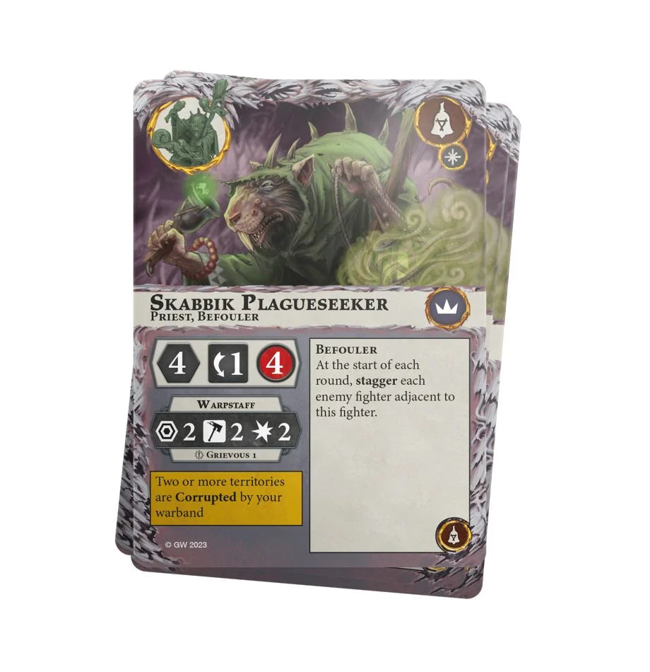 Warhammer Underworlds: Skabbiks Plaguepack (English) - 戰鎚冥土世界:史加比克的瘟疫鼠群(英文版)
