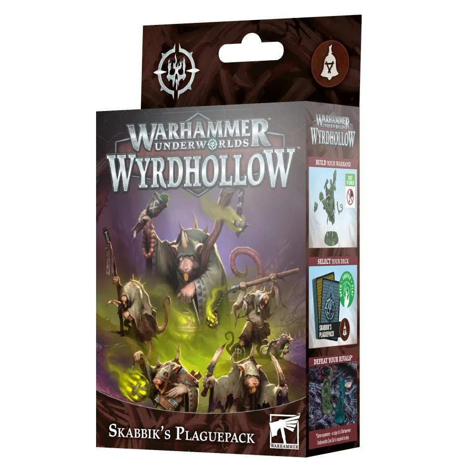Warhammer Underworlds: Skabbiks Plaguepack (English) - 戰鎚冥土世界:史加比克的瘟疫鼠群(英文版)