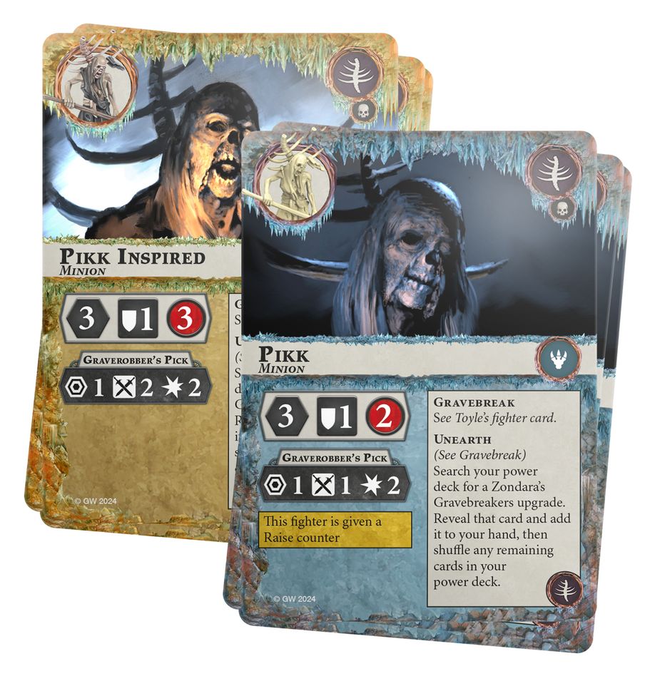 Warhammer Underworlds: Zondara's Gravebreakers (English) - 戰鎚冥土世界:宗達拉的破墳者(英文版)