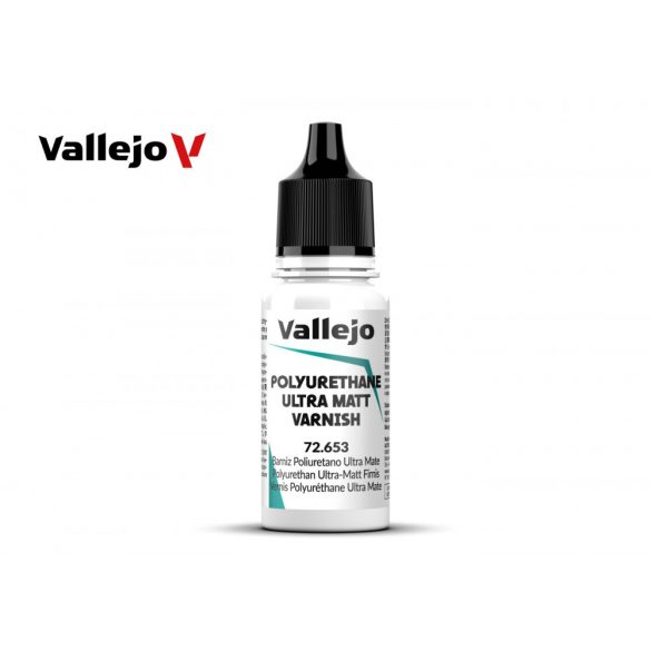 輔助溶劑 - Game Color - 72653 - 聚氨酯超消光清漆色 Polyurethane Ultra Matt Varnish