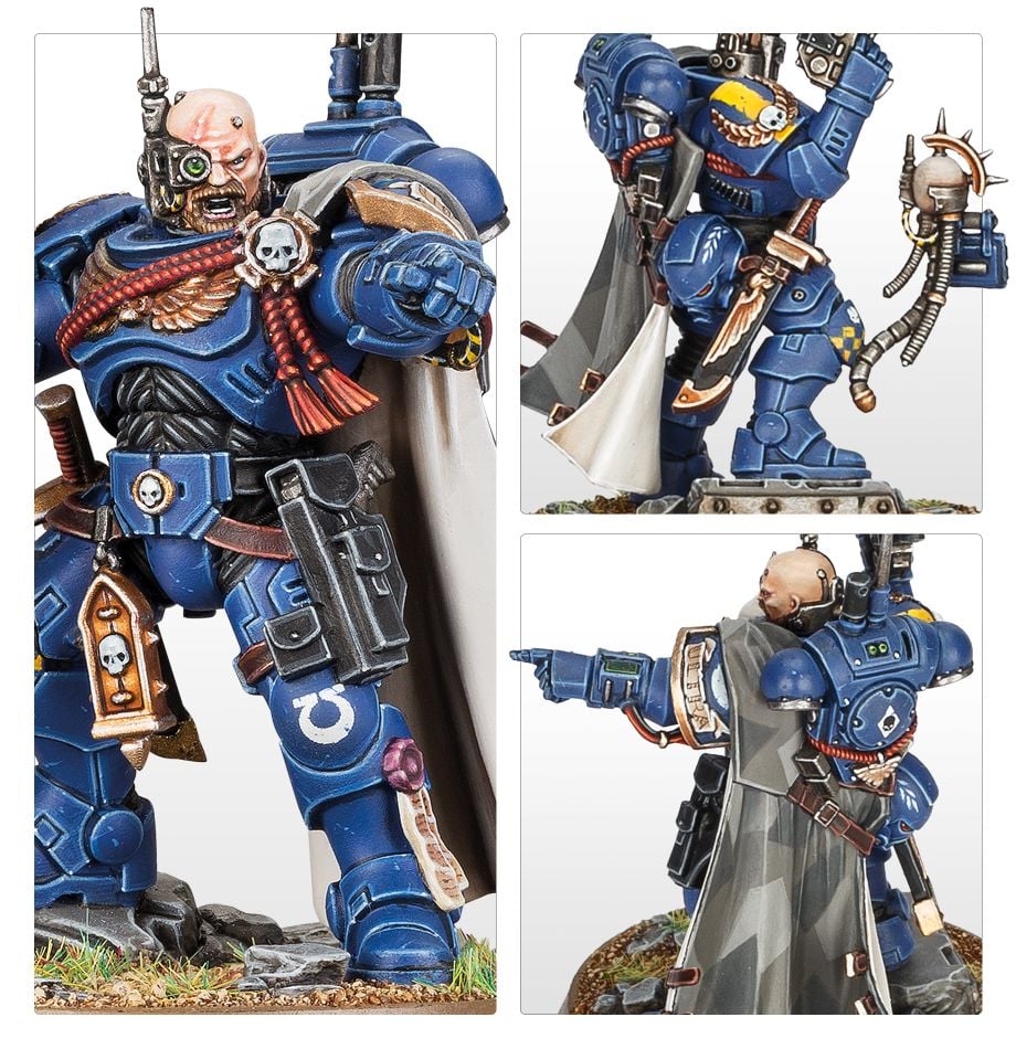 Space Marines: Captain In Phobos Armour - 原鑄星際戰士弗波斯盔甲連長