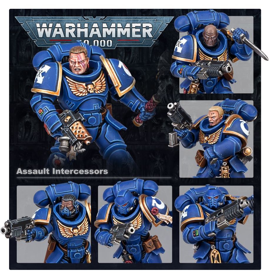 Space Marines: Assault Intercessors - 星際戰士突擊仲裁者