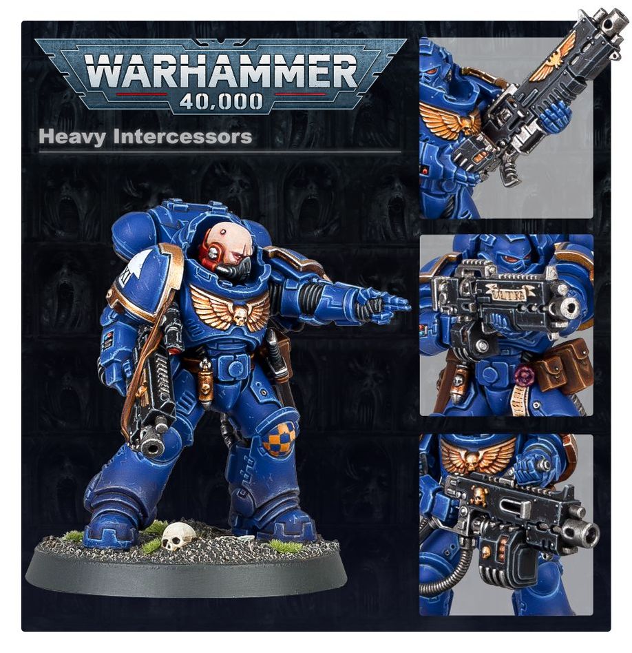 Space Marines: Heavy Intercessors - 星際戰士重型仲裁者