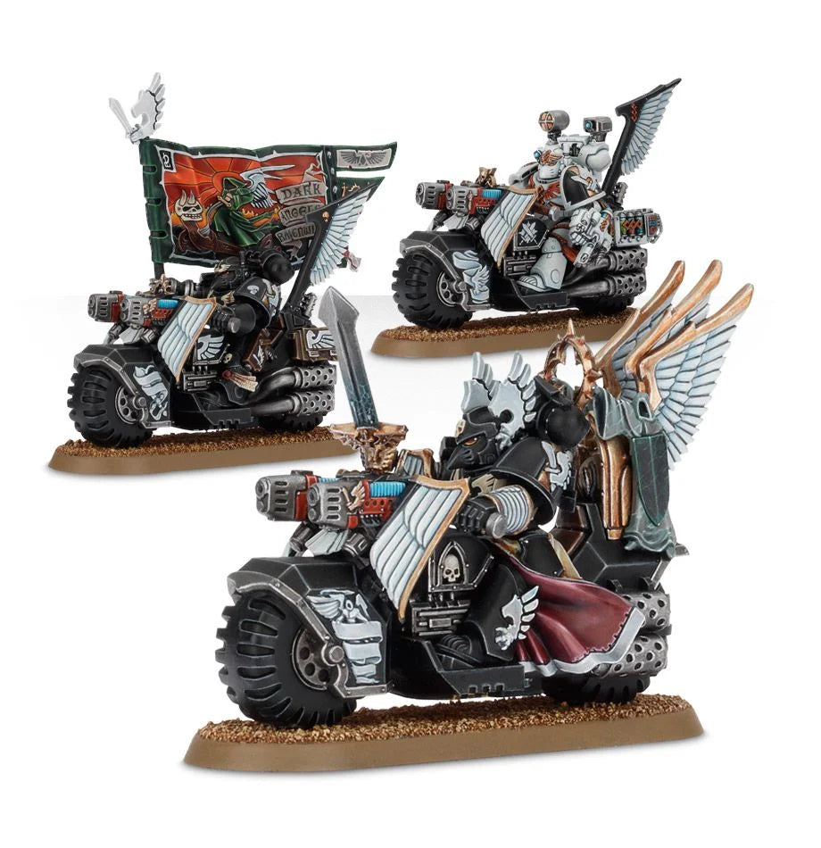 Dark Angels: Ravenwing Command Squad - 暗黑天使鴉翼指揮小隊