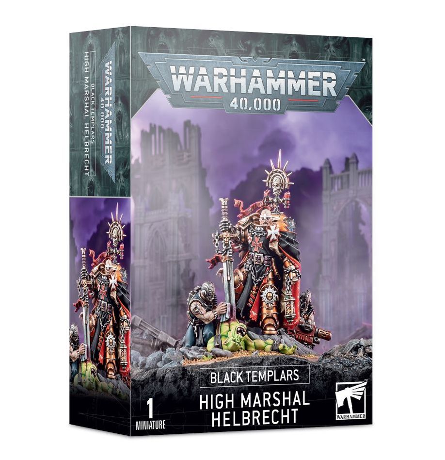 Black Templars: High Marshal Helbrecht - 黑色聖堂至高元帥赫爾布雷徹
