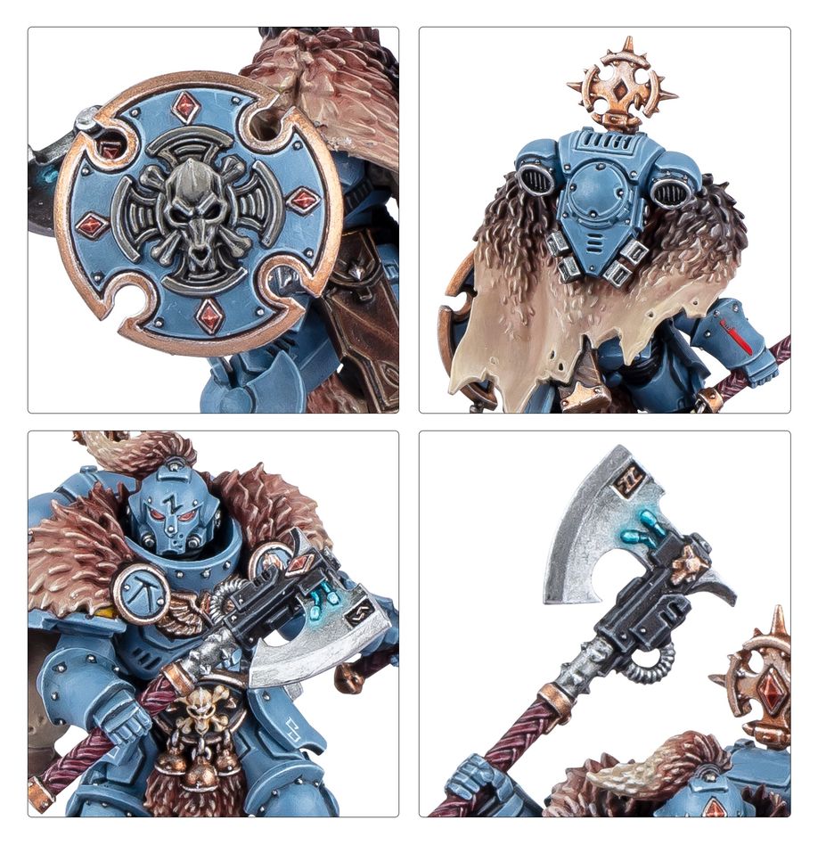 Space Wolves: Wolf Guard Headtakers - 太空野狼:狼衛奪首者