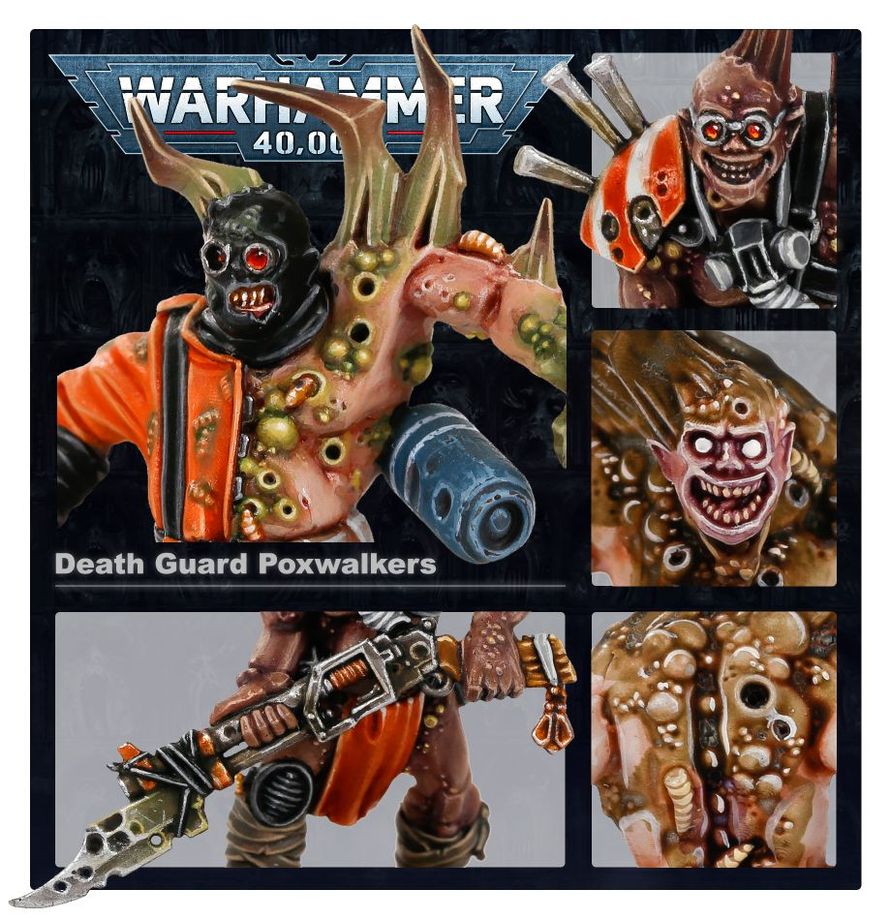 Death Guard: Poxwalkers - 死亡守衛瘟疫行者