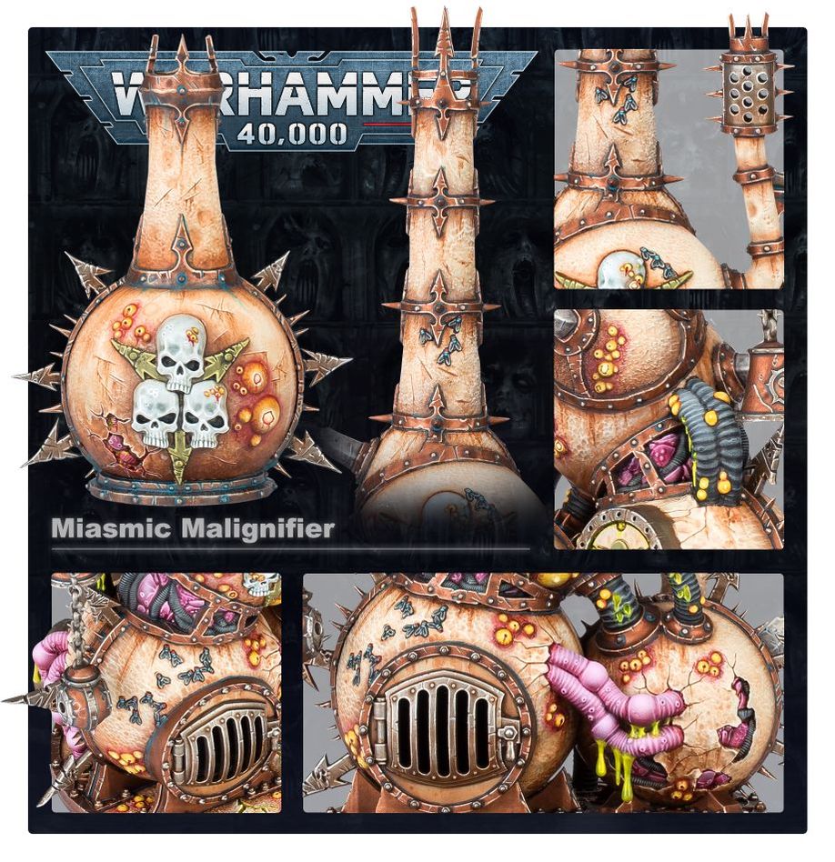 Death Guard: Miasmic Malignifier - 死亡守衛瘴毒機