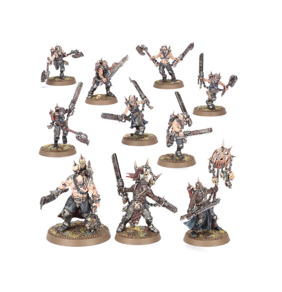 World Eaters: Battleforce - Gorestorm Slaughterpack - 吞世者戰鬥包:鮮血風暴屠戮戰群