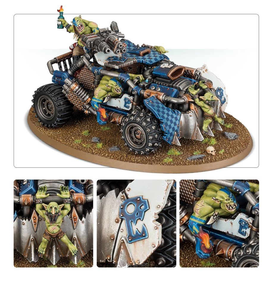 Orks: Boomdakka Snazzwagon - 歐克蠻人爆裂亮車