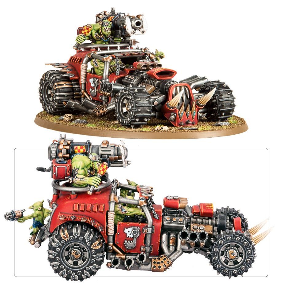 Orks: Kustom Boosta-blasta - 歐克蠻人自製增壓爆槍戰車